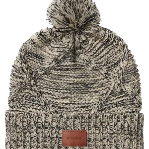 Gorro Pompon Julian - Caqui/negro