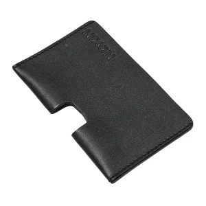 Tarjetero Piel Annex - Negro