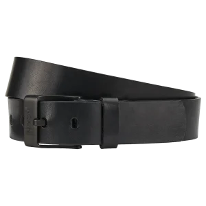 Cinturon Piel Chronos - Negro