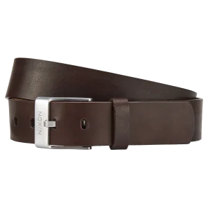 Cinturon Piel Chronos - Marrón