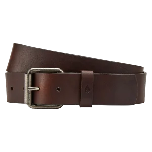 Cinturon Piel Axis - Marrón