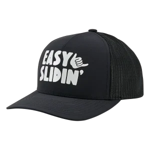 Gorra trucker deslizante - Negro