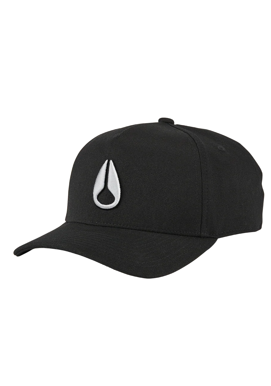 Gorra con cierre ajustable Deep Down - Negro/blanco