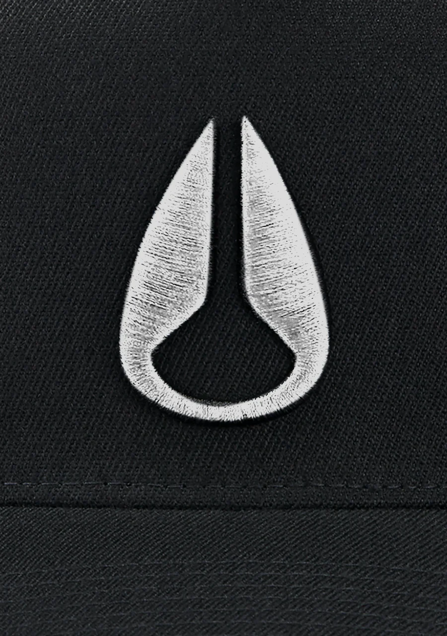 Gorra con cierre ajustable Deep Down - Negro/blanco - Imagen 4