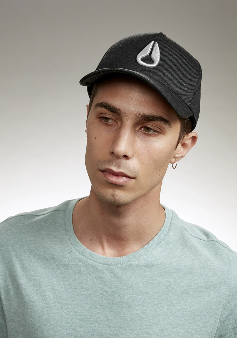 Gorra con cierre ajustable Deep Down - Negro/blanco - Imagen 5