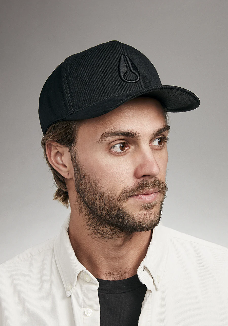 Gorra con cierre ajustable Deep Down - Todo negro/negro - Imagen 6