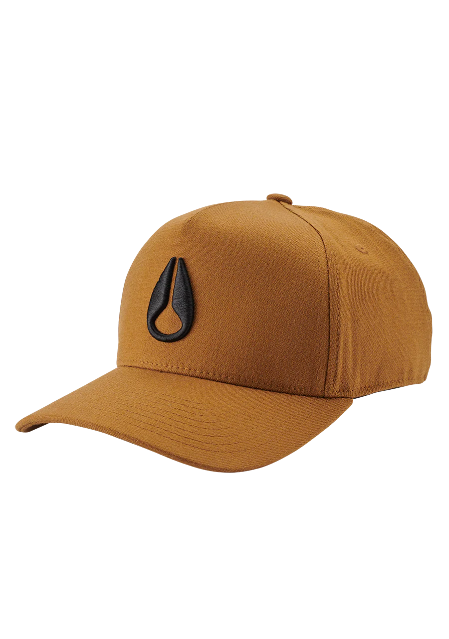 Gorra con cierre ajustable Deep Down - Marr贸n/negro