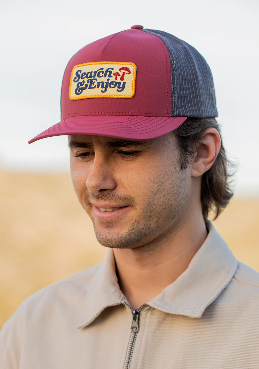 Searchin Trucker - Borgoña / Gris - Imagen 8
