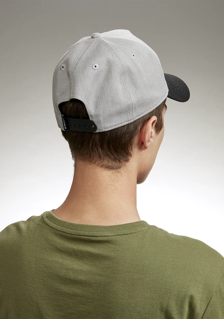 Watts Snapback - Gris brezo / Negro - Imagen 6