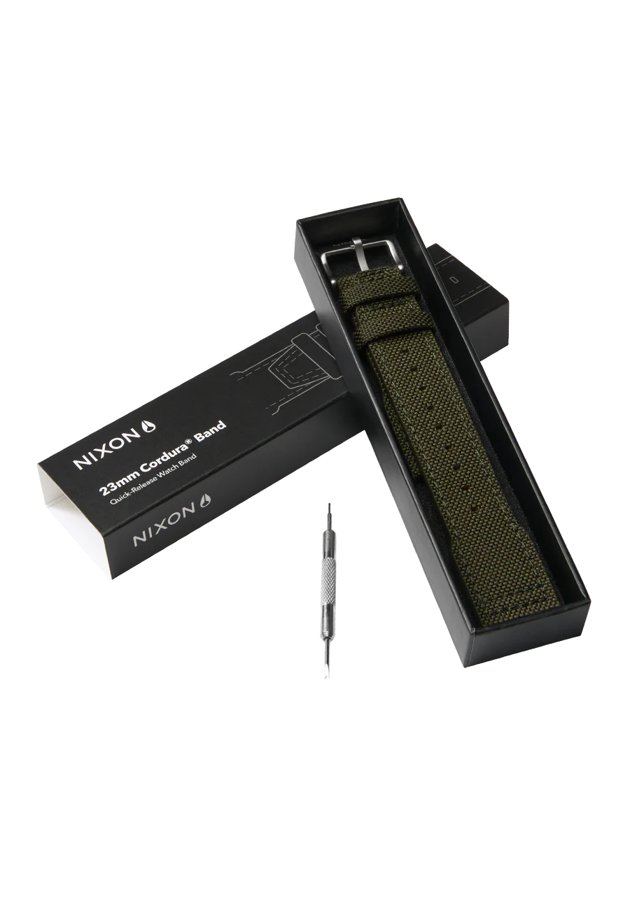 Correa de lona Cordura de 23 mm - Verde bosque - Imagen 4