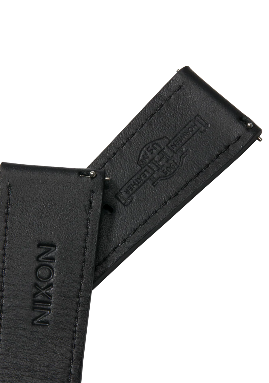 Correa de cuero Horween de 23 mm - Negra - Imagen 3