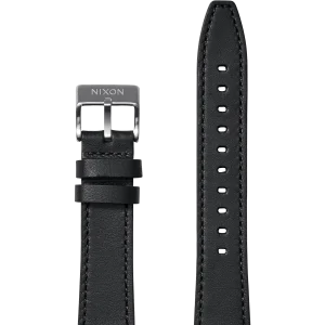 Correa de cuero Horween de 20 mm - Negra