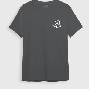 Camiseta Gris piedra Boy (UNISEX)