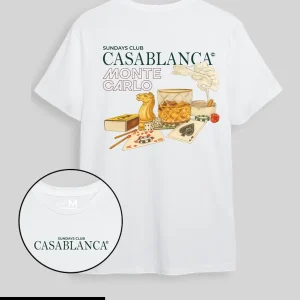 Camiseta Blanca Casa Blanca (UNISEX)