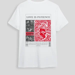 Camiseta Blanca Patience (UNISEX)
