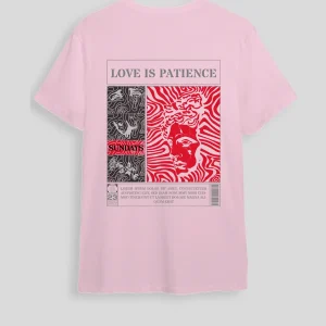 Camiseta Rosa Patience (UNISEX)