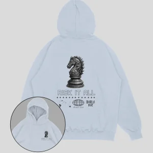 Hoodie agua ajedrez (UNISEX)