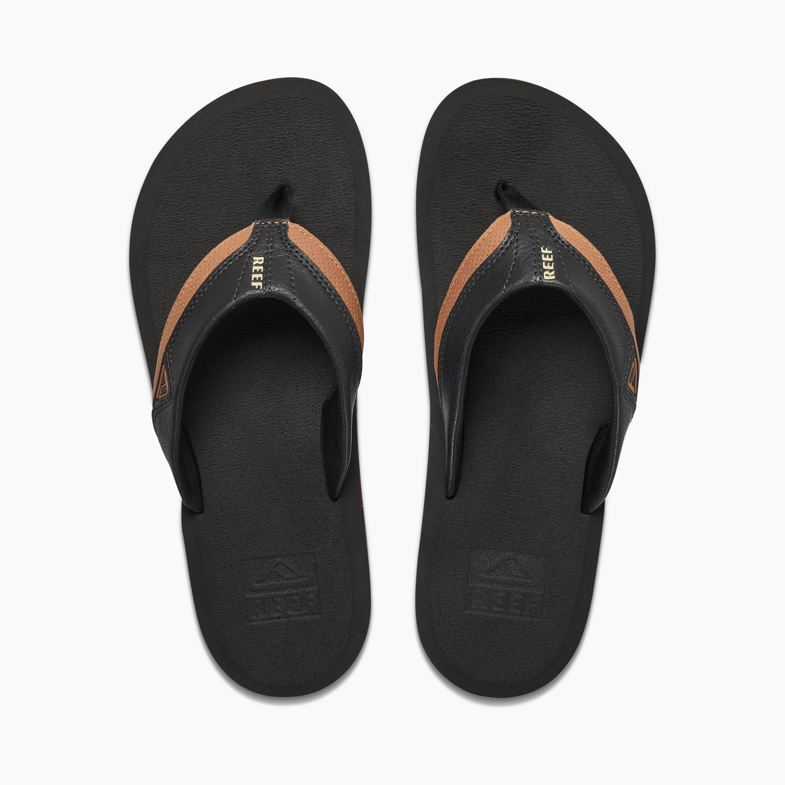 Sandalias para Hombre REEF BEACH CUSHION DAWN BLACK/TAN BLT - Imagen 3
