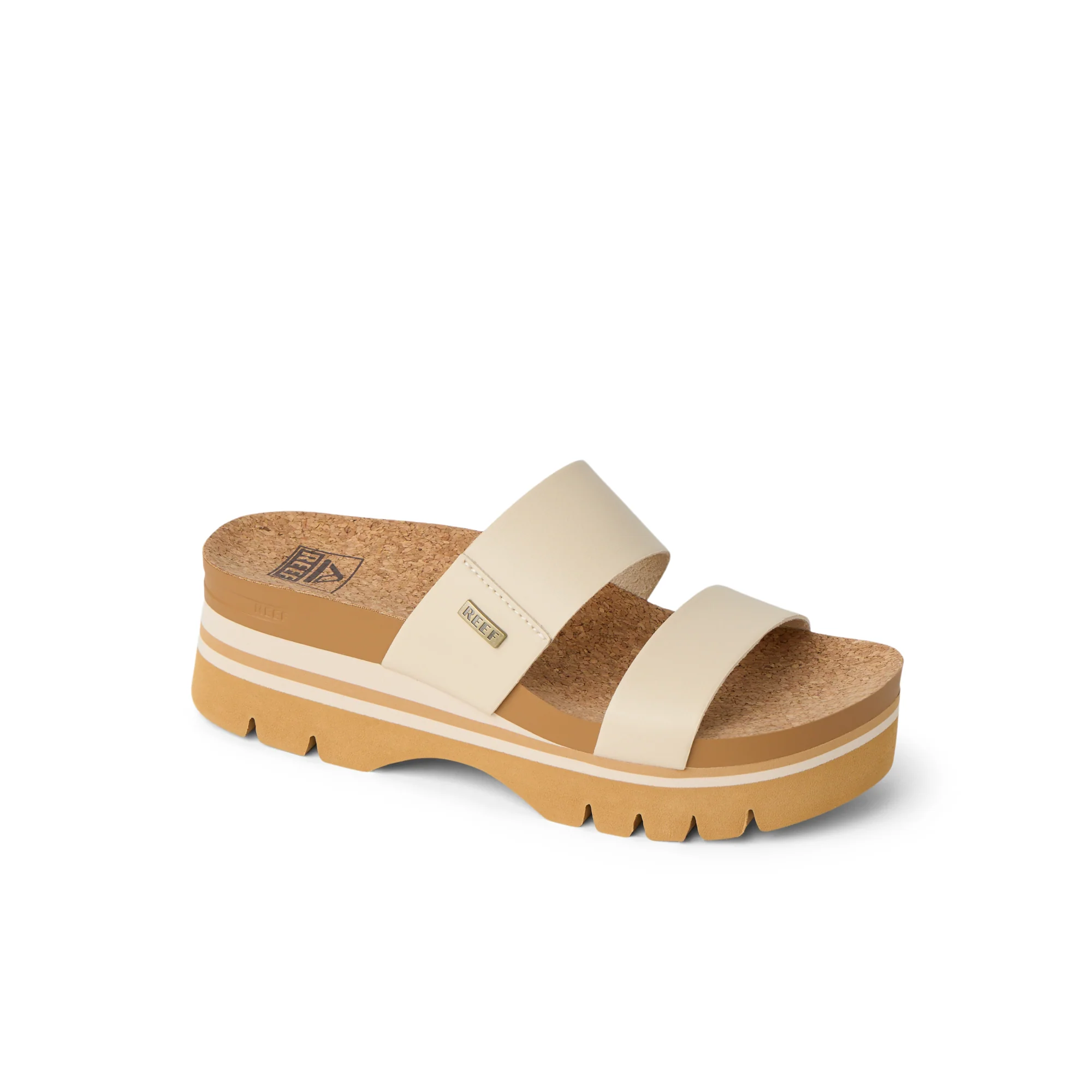 Sandalias para Mujer REEF CUSHION VISTA HIGHER CJ3866 TAN - Imagen 3