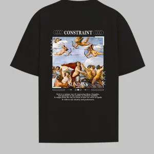 Camiseta Negra Constraint