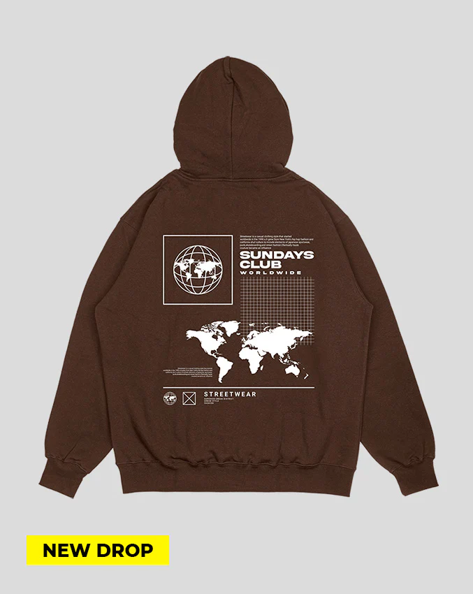 Hoodie café Continente (UNISEX)