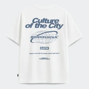 Polo para Hombre DUNKELVOLK CULTURE OF THE CITY Blanco