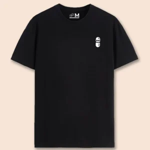 Camiseta negra capsula calabera (UNISEX)