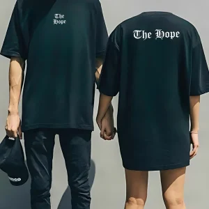 Camiseta negra the hope (UNISEX)