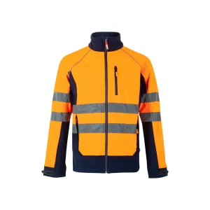 Cazadora soft shell bicolor alta visibilidad Velilla 306001