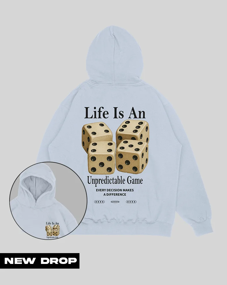 Hoodie Agua Dados (UNISEX)