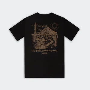 Polo para Hombre DUNKELVOLK ANDES TRIP Negro