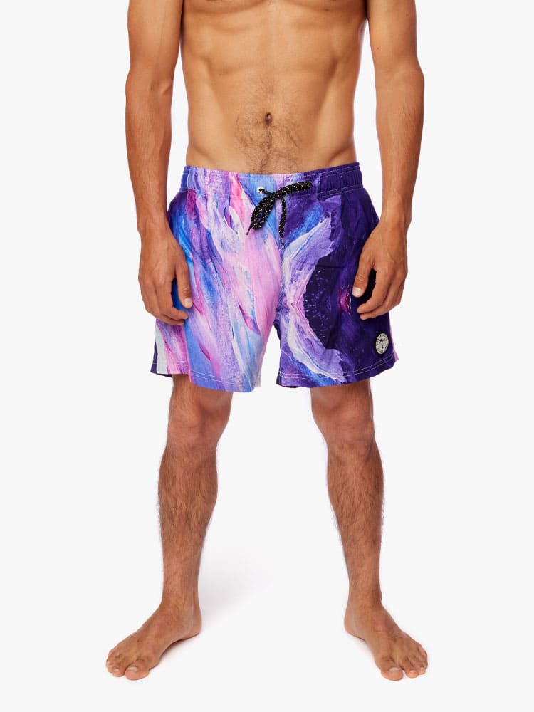 Ropa de Baño para Hombre Dunkelvolk VOLLEY WAVE BRUSH WHT - Imagen 5