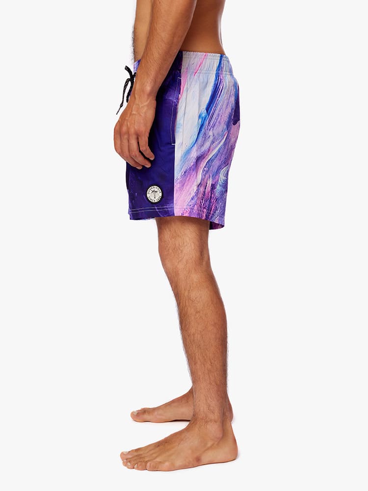 Ropa de Baño para Hombre Dunkelvolk VOLLEY WAVE BRUSH WHT - Imagen 7