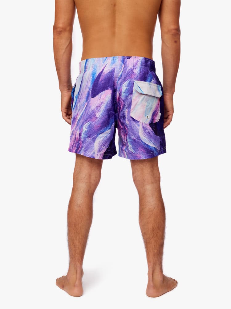 Ropa de Baño para Hombre Dunkelvolk VOLLEY WAVE BRUSH WHT - Imagen 8