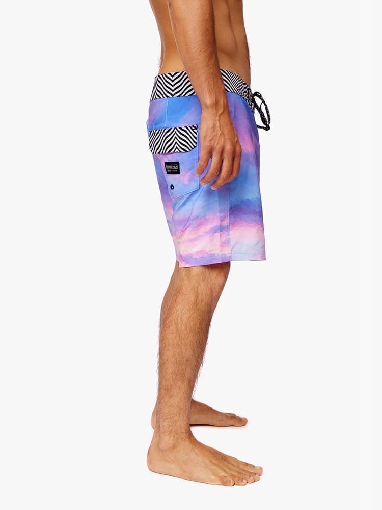 Ropa de Baño para Hombre Dunkelvolk BOARDSHORT ACID 16" WHT - Imagen 5