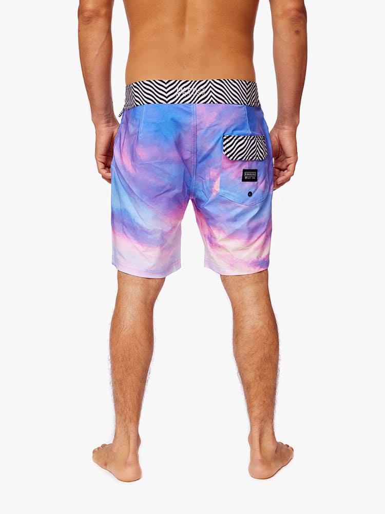 Ropa de Baño para Hombre Dunkelvolk BOARDSHORT ACID 16" WHT - Imagen 7