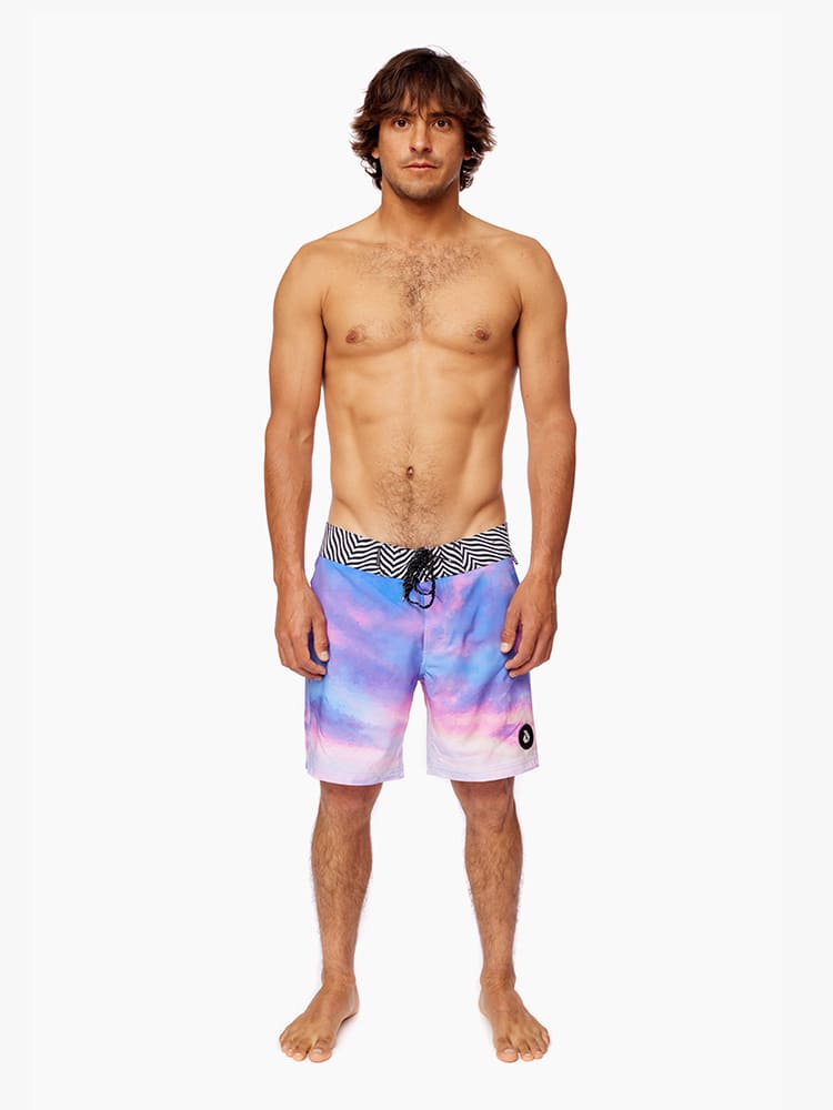 Ropa de Baño para Hombre Dunkelvolk BOARDSHORT ACID 16" WHT - Imagen 8