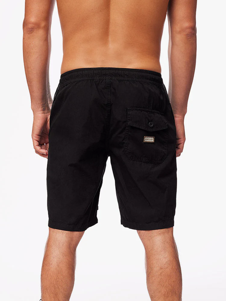 Short para Hombre Dunkelvolk FLEECE COMFORT SHORT 16" BLK - Imagen 4