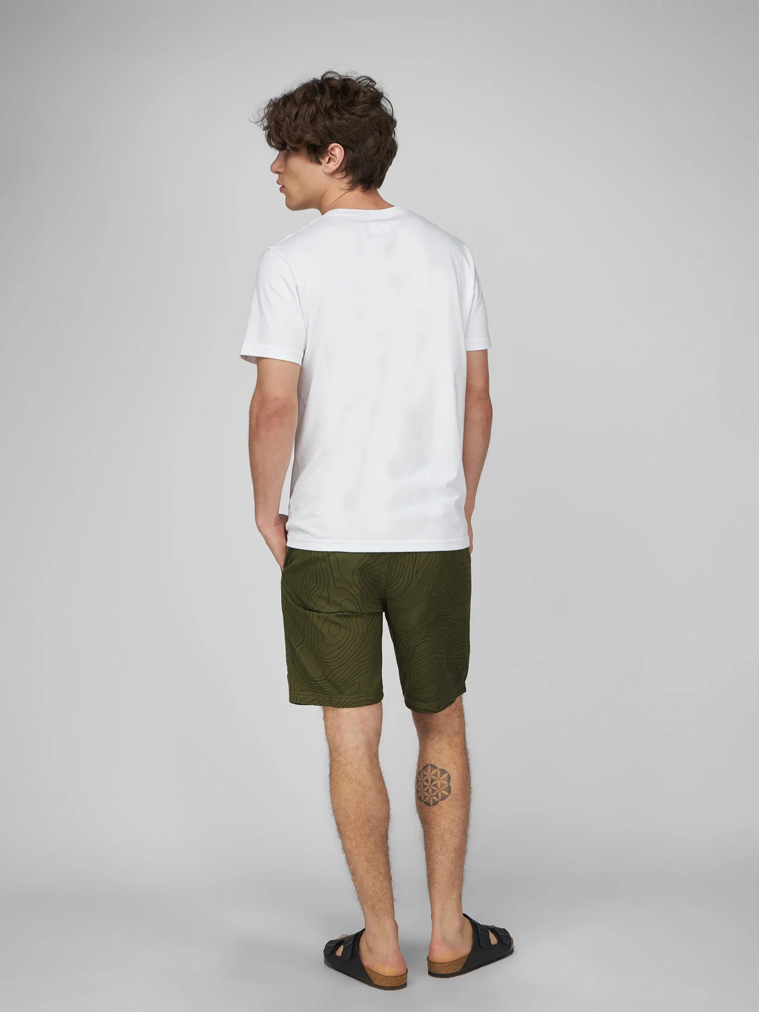 Short para Hombre Dunkelvolk DRILL FULL PRINT RADAR ARMY - Imagen 4