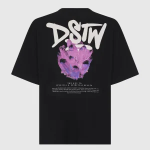 Polo para Hombre Dunkelvolk OVERSIZE GRAPHIC DSTW DIAMOND BLK