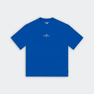 Polo para Hombre DUNKELVOLK DSTW CENTER LOGO OVERSIZE Azul