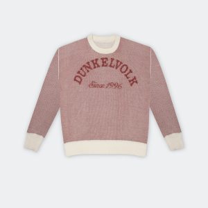 Chompa para Hombre DUNKELVOLK DSTW REVERSIBLE KNIT Rojo