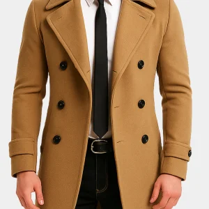 Arthur | Abrigo de Lana con Doble Botonadura