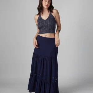 Falda para Mujer DVK MODA PORTOFINO LINEN SKIRT NVY