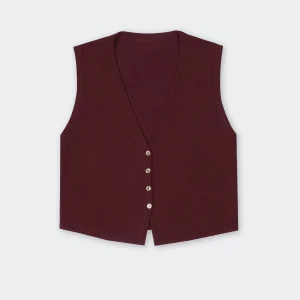 Top para Mujer DVK LUCKY KNIT TOP DV-TO-00055 BUR