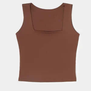 Top para Mujer DVK BASIC TANK TOP Marrón