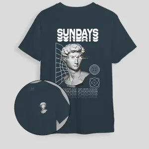 Camiseta azul aero Future (UNISEX)