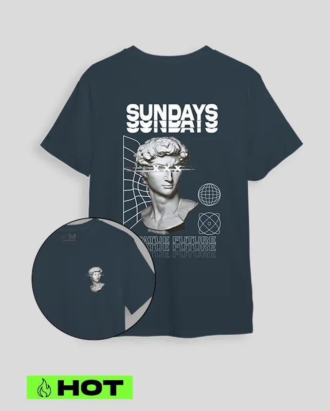 Camiseta azul aero Future (UNISEX)