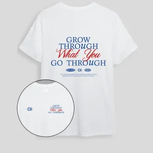 Camiseta blanca grow (UNISEX)