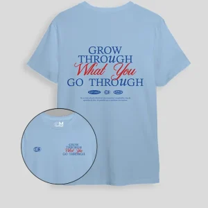 Camiseta celeste Grow (UNISEX)